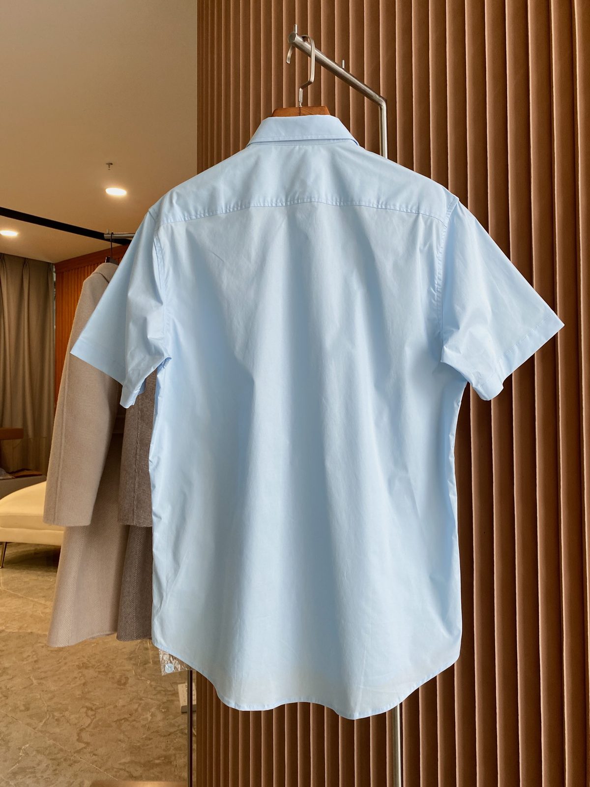 Burberry Men's Short Sleeve Cotton Shirt