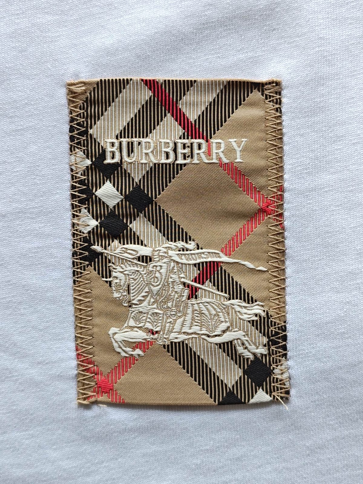 Burberry Equestrian Check T-Shirt