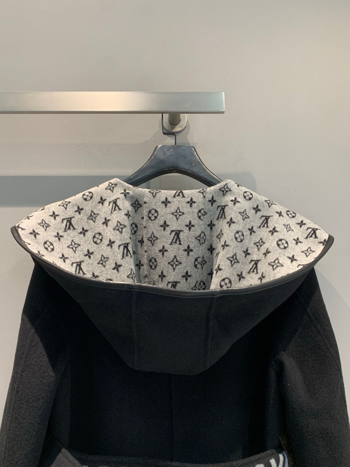 Louis Vuitton Monogram Reversible Hooded Jacket