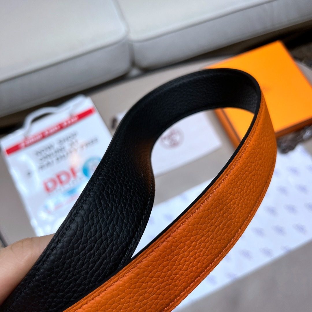 Hermès Reversible Leather Belt
