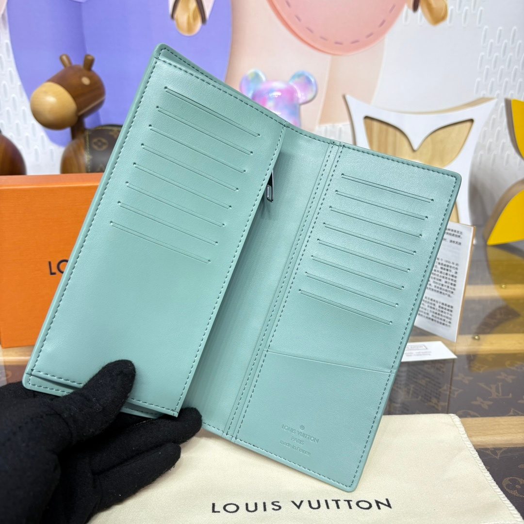 Louis Vuitton Calfskin Leather Bifold Wallet