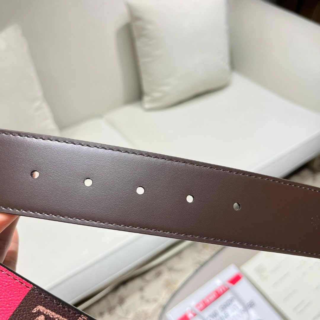 Louis Vuitton Monogram Leather Belt