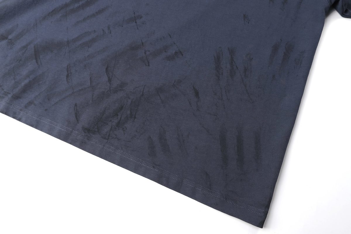 Balenciaga Painted Logo Short Sleeve T-Shirt