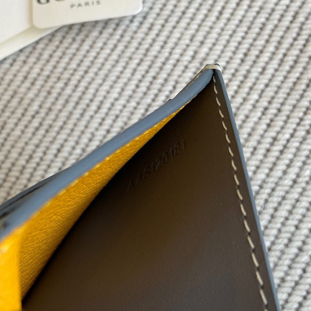 Goyard Paris Leather Cardholder Wallet
