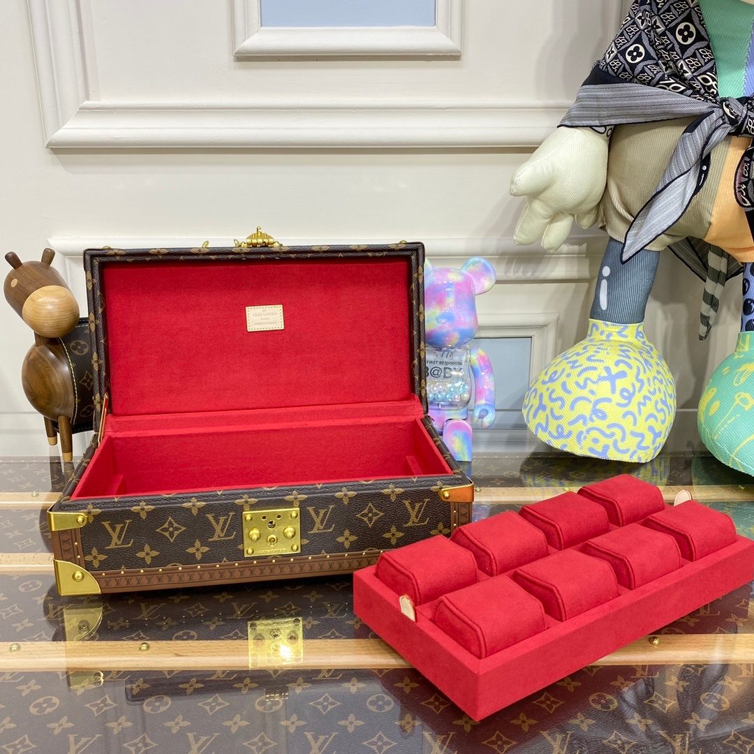 Louis Vuitton Monogram Canvas Jewelry Case