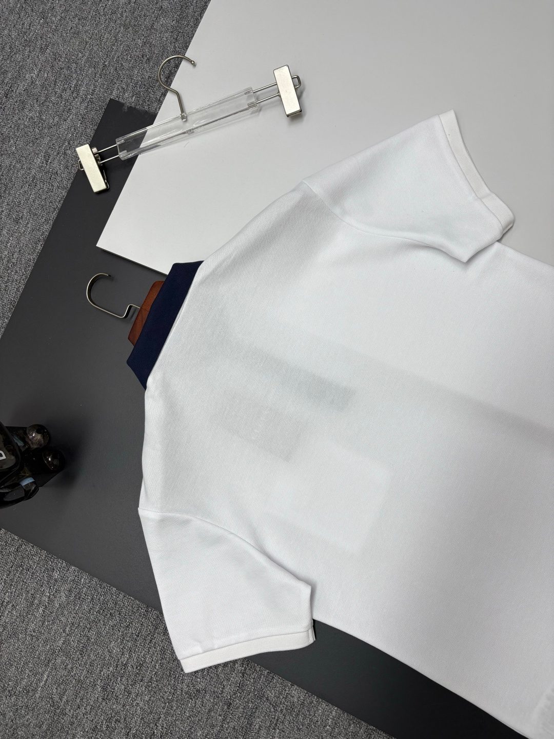 Gucci Men's Polo Shirt with Contrast Collar