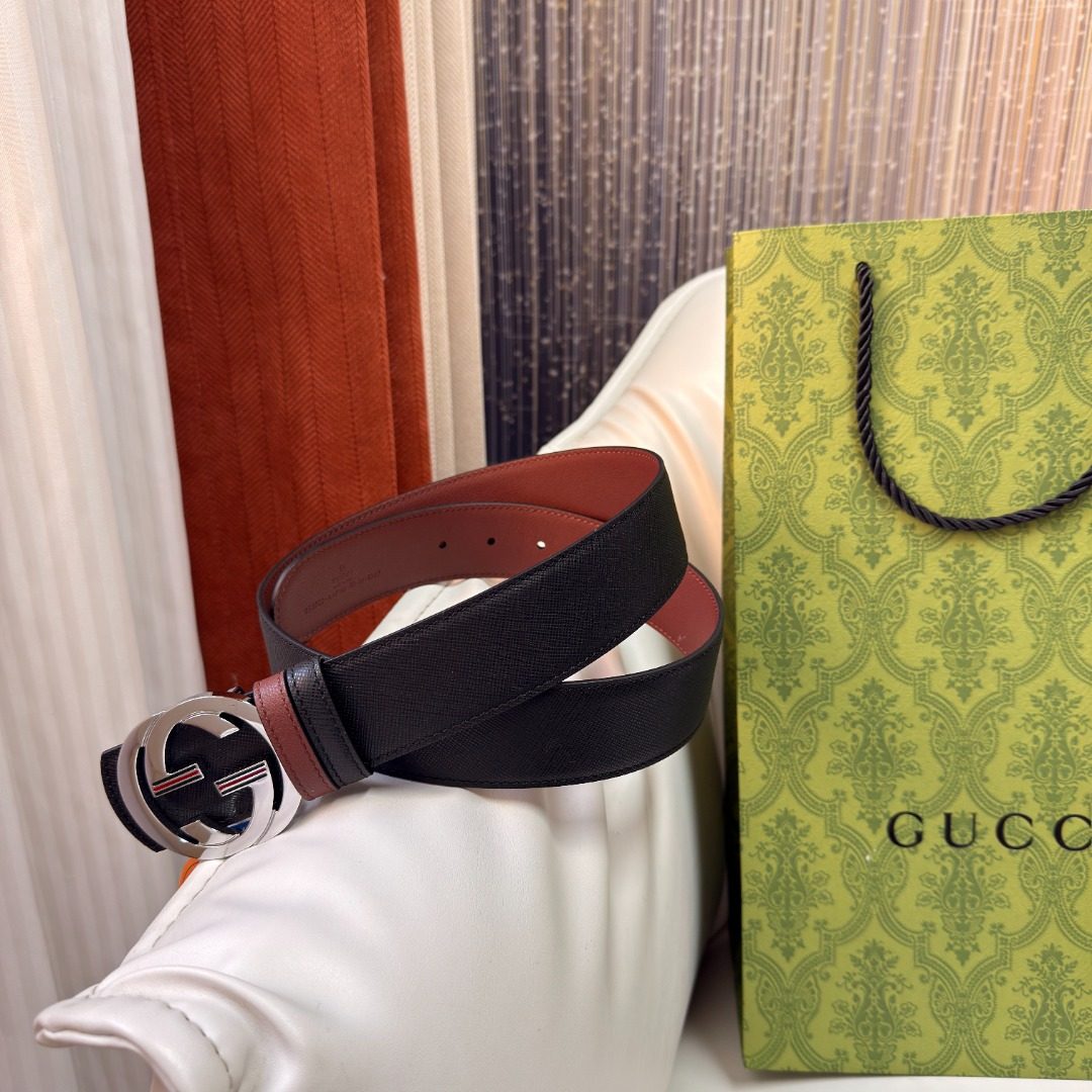 Gucci GG Marmont Leather Belt