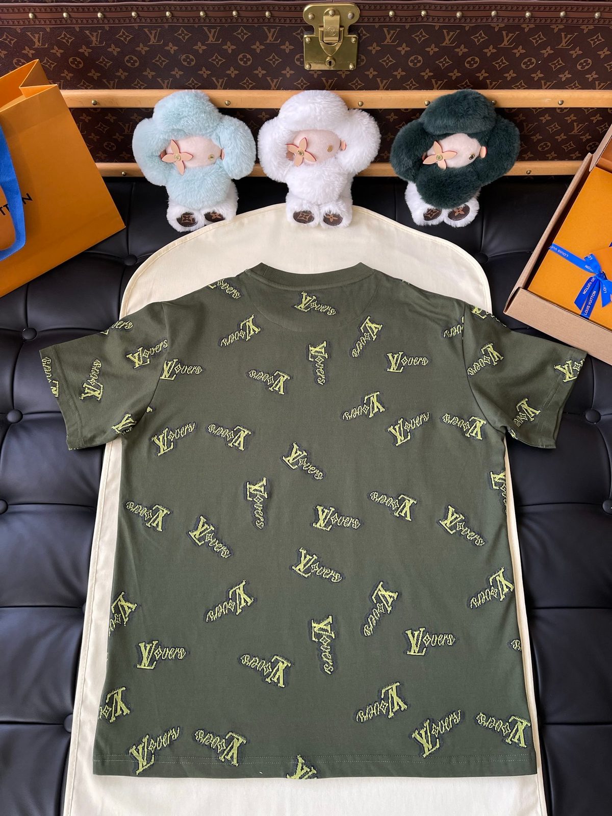 Louis Vuitton Monogram T-Shirt Olive Green
