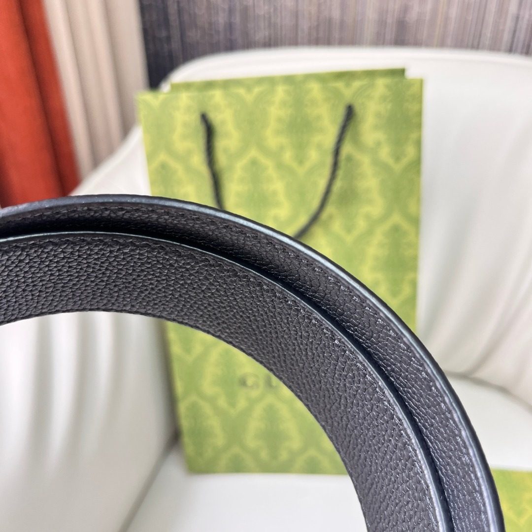 Gucci GG Marmont Leather Belt