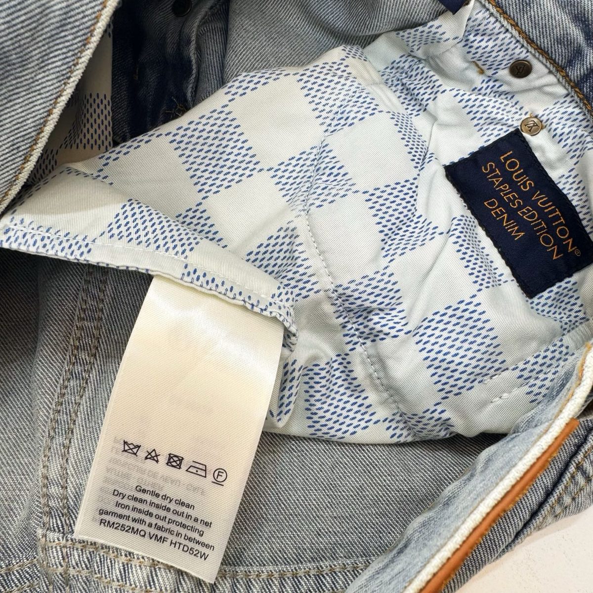 Louis Vuitton Damier Denim Jeans