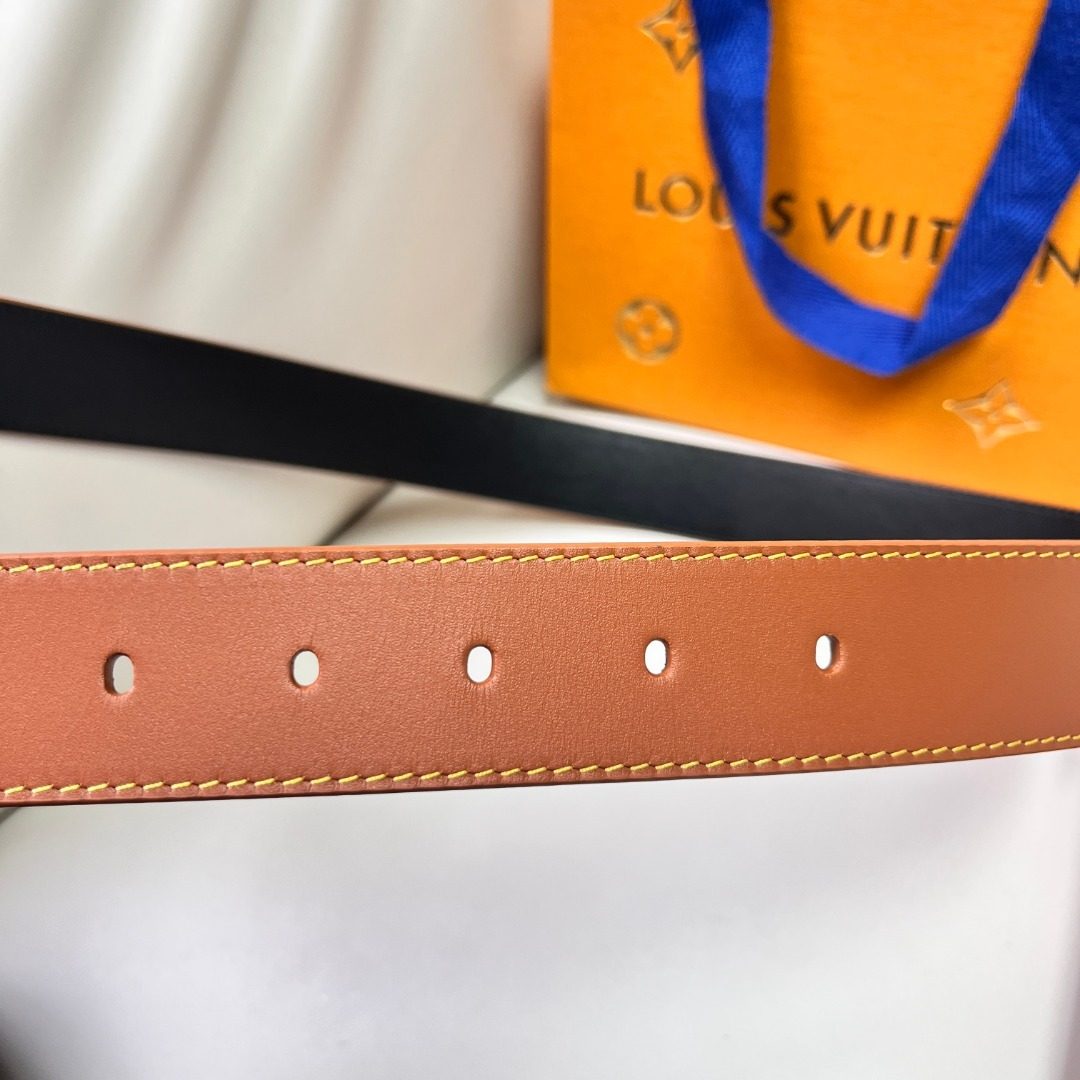 Louis Vuitton Monogram Leather Belt