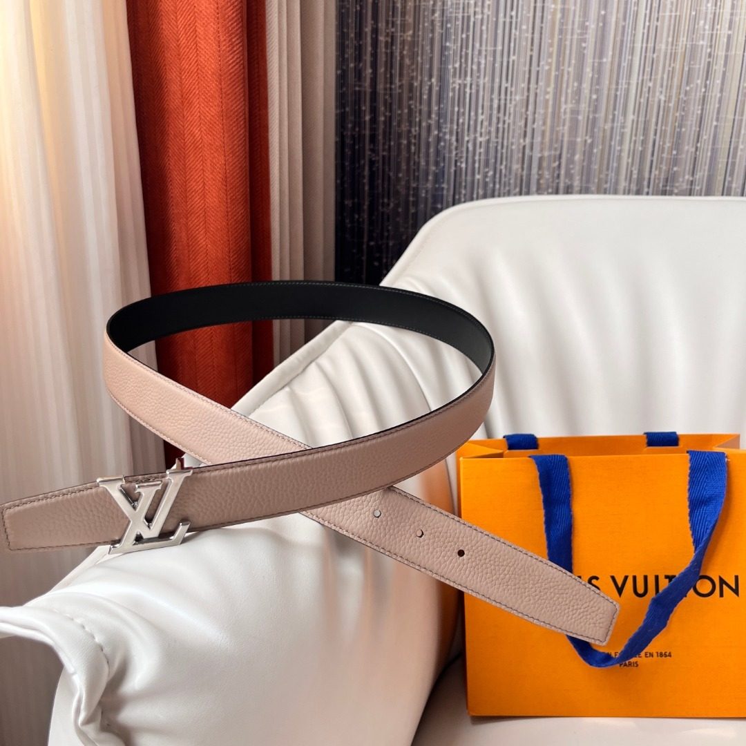Louis Vuitton Reversible Leather Belt