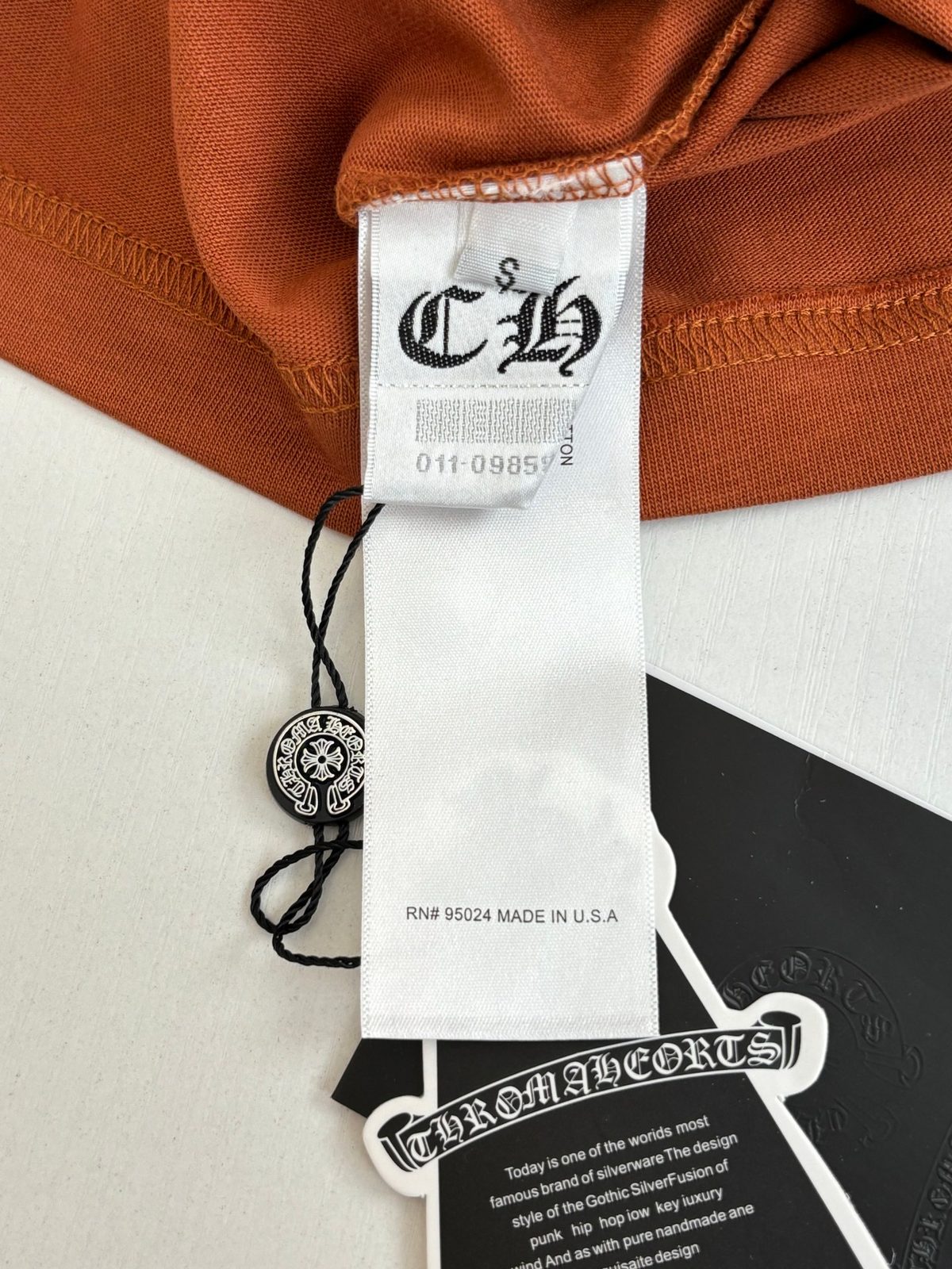Chrome Hearts Structure Graphic T-Shirt Rust
