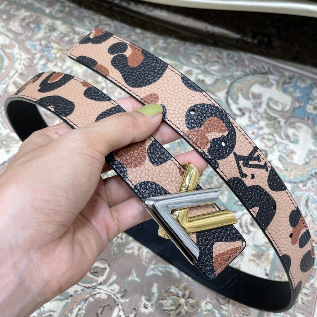 Louis Vuitton Monogram Canvas Belt