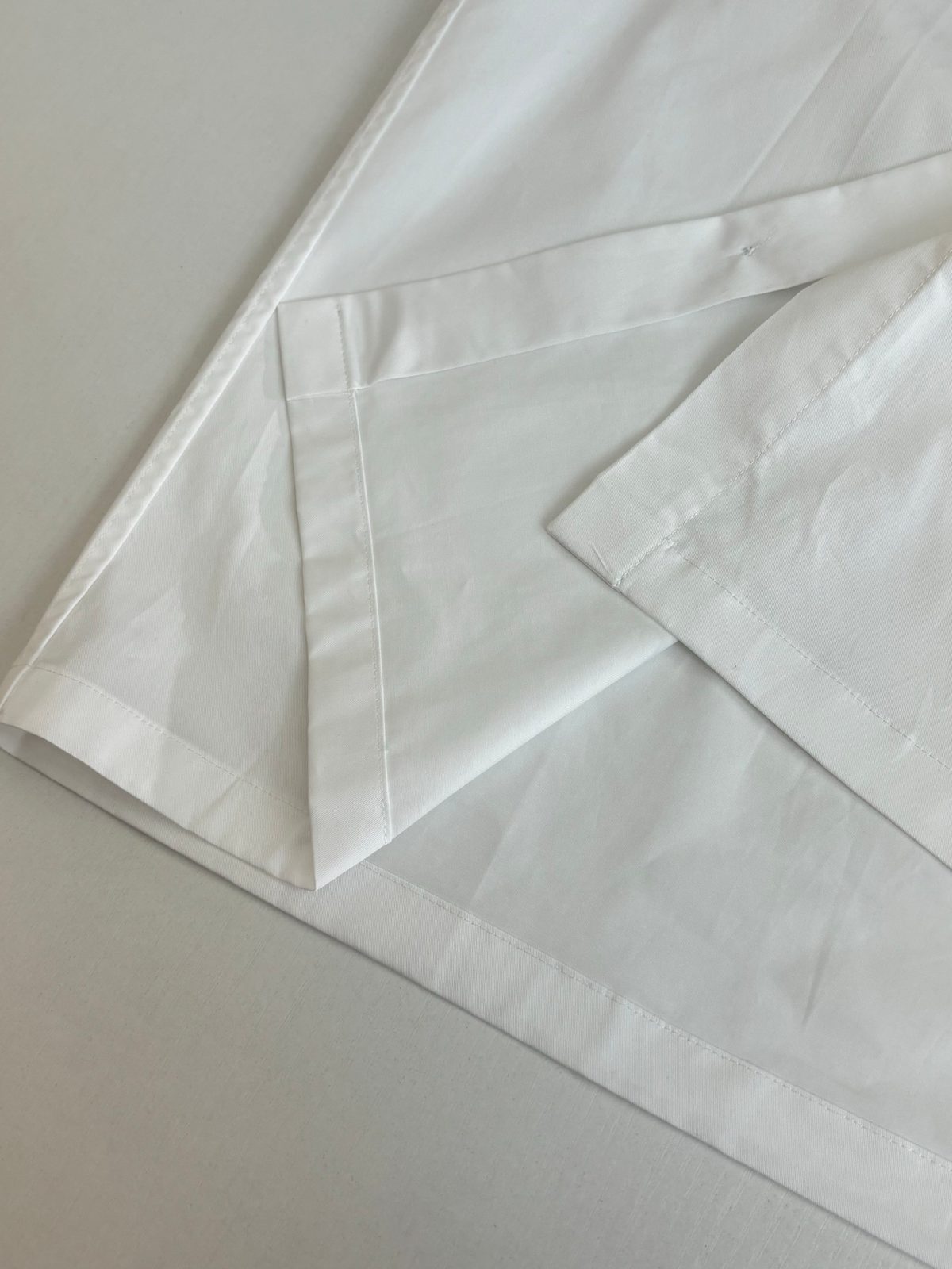 White Linen Long Sleeve Dress Shirt