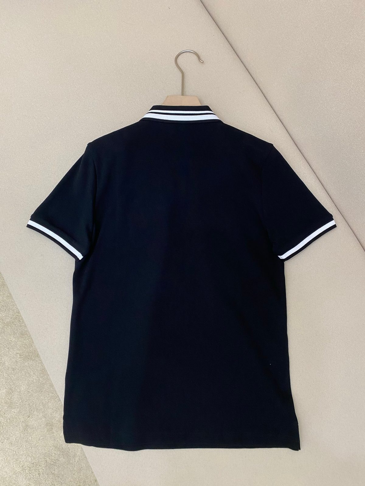 Gucci Striped Collar Polo Shirt