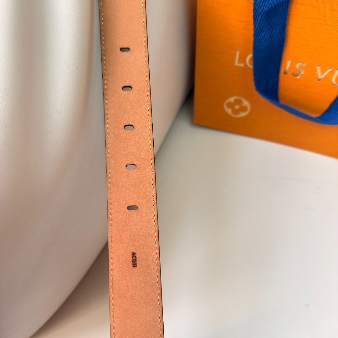 Louis Vuitton Monogram Canvas Reversible Belt