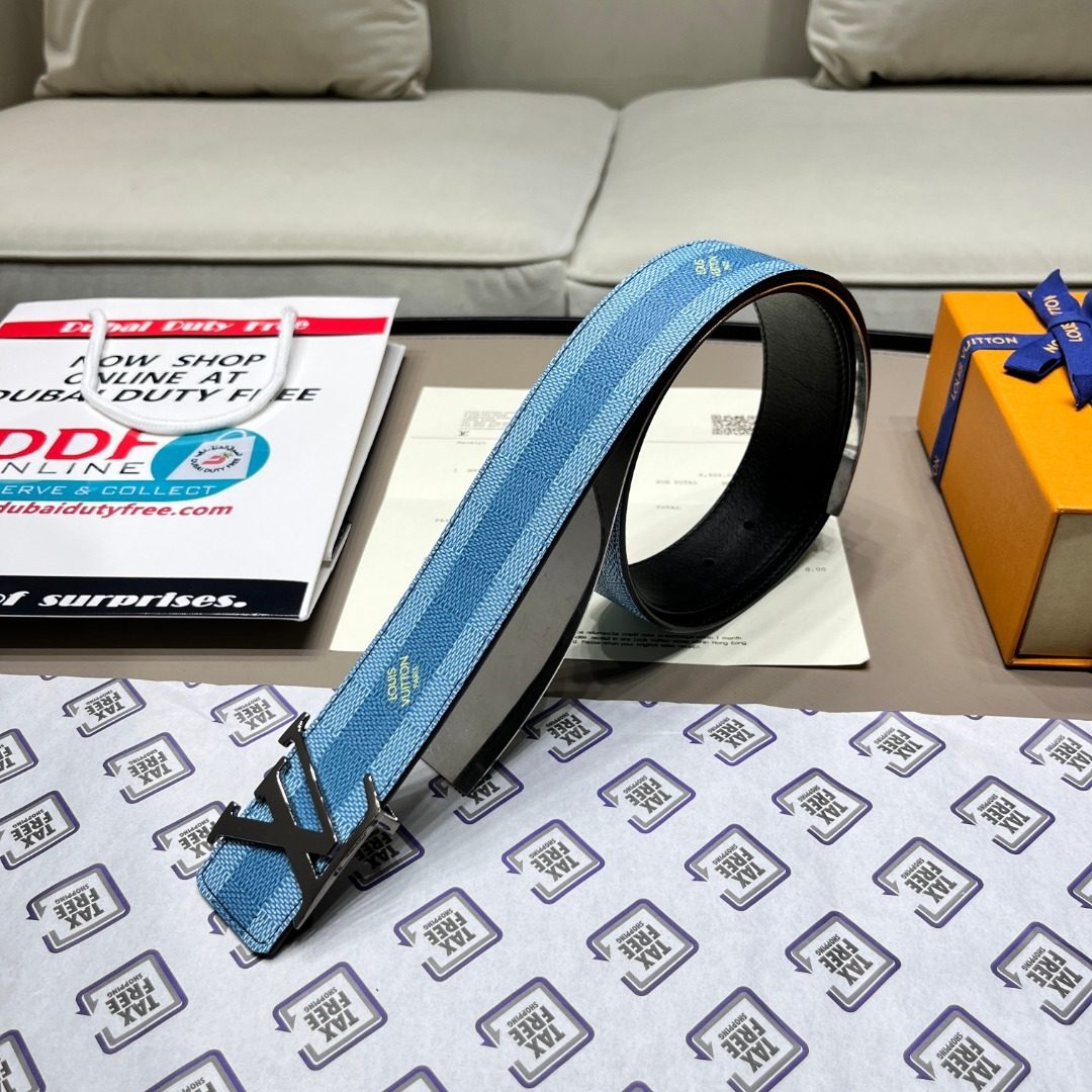 Louis Vuitton Damier Azur Reversible Belt