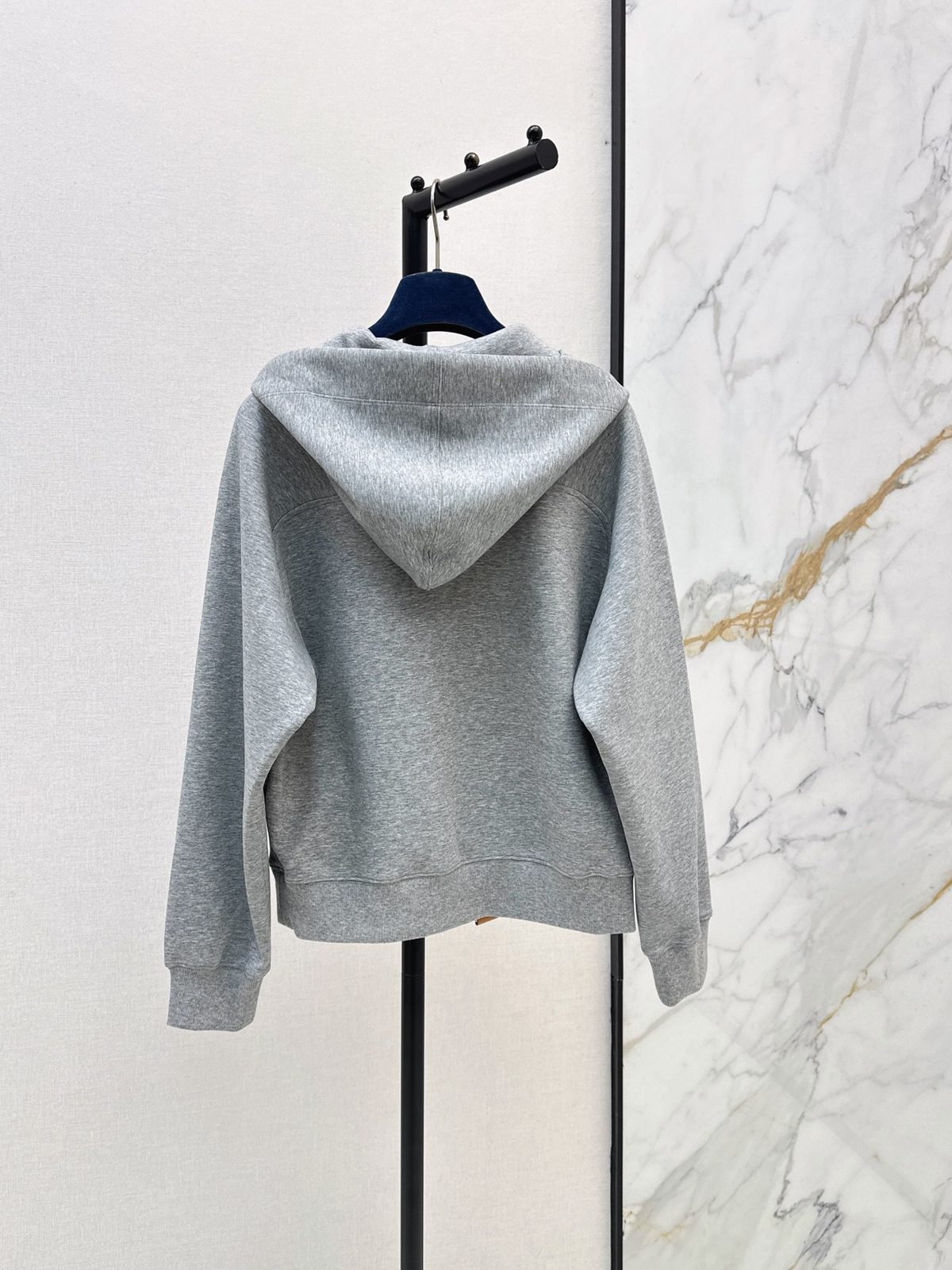 Le Ventitre Grey Hoodie Sweatshirt