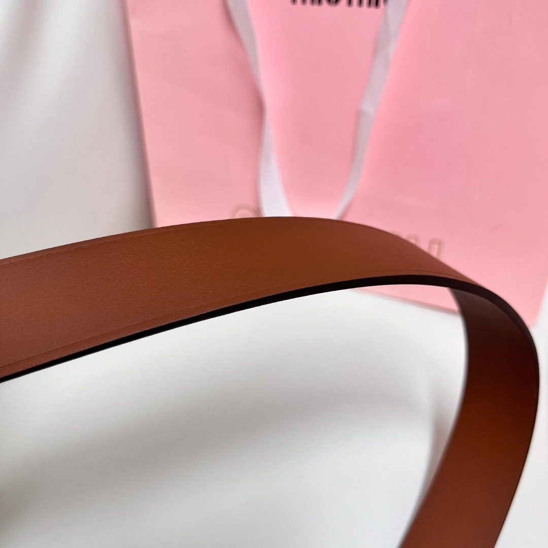 Miu Miu Leather Belt