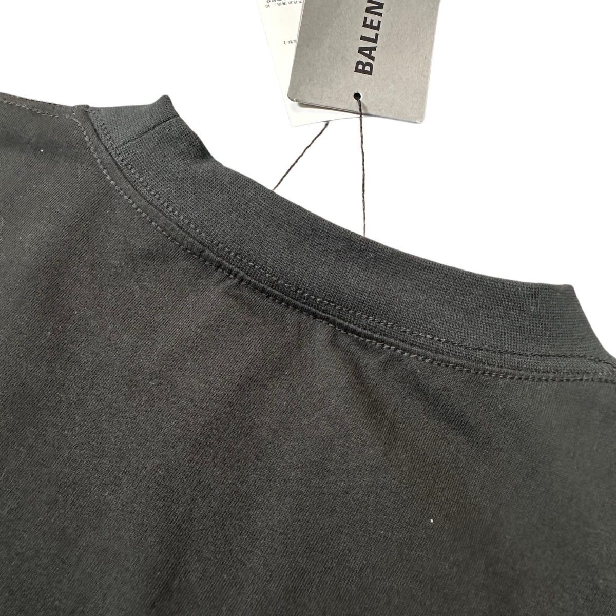 Balenciaga Men's Black Graphic T-Shirt