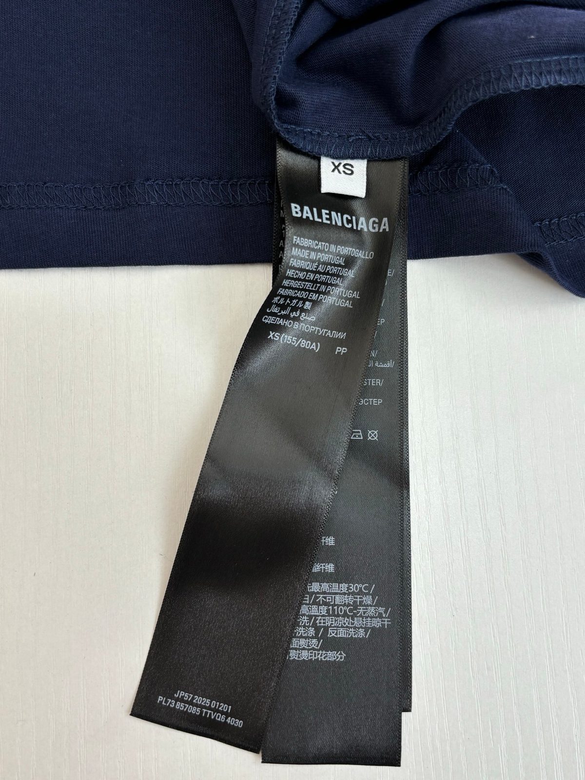 Balenciaga Colorblock Logo Crewneck Sweatshirt