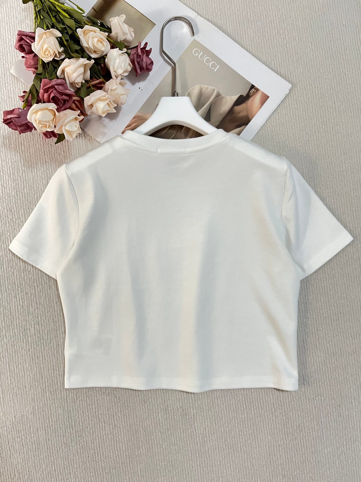 Louis Vuitton Anchor Monogram Crop T-Shirt