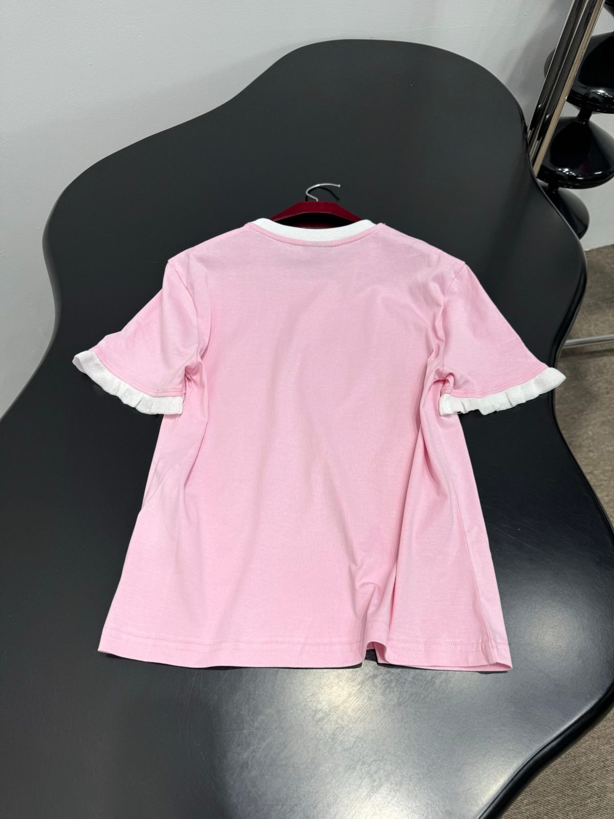 Gucci GG Belt Print T-Shirt Pink
