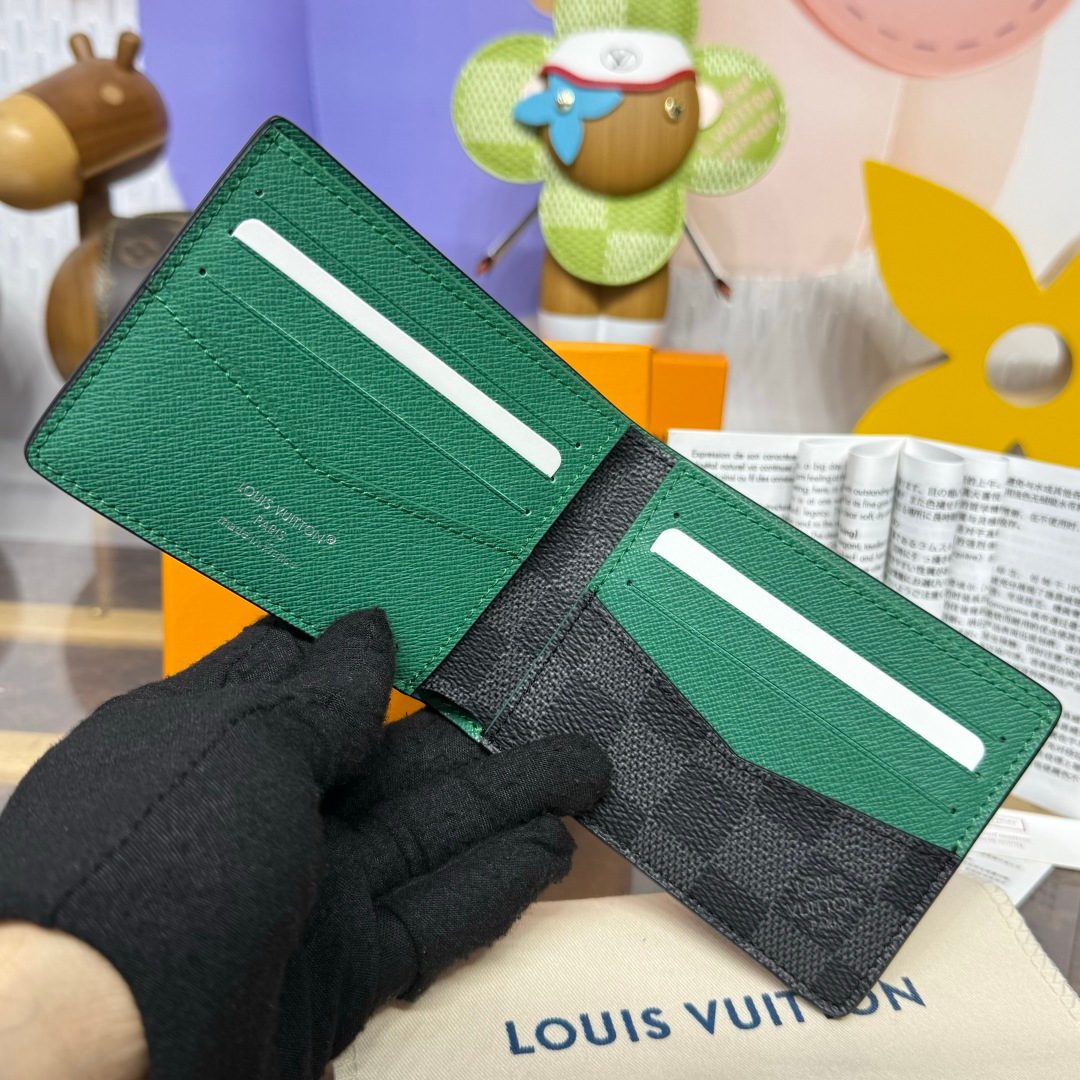 Louis Vuitton Damier Graphite Card Holder Wallet
