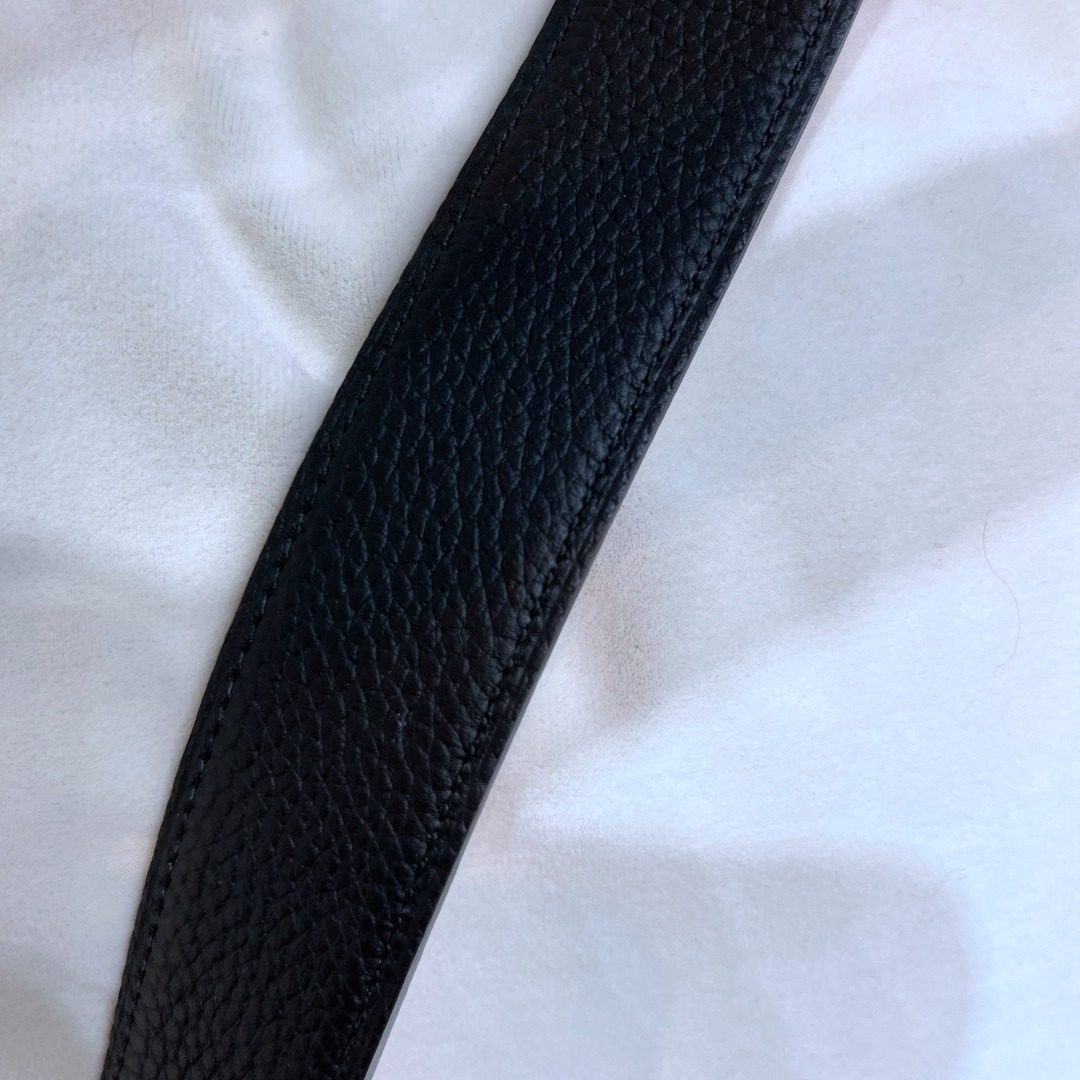 Hermès Leather Reversible Belt