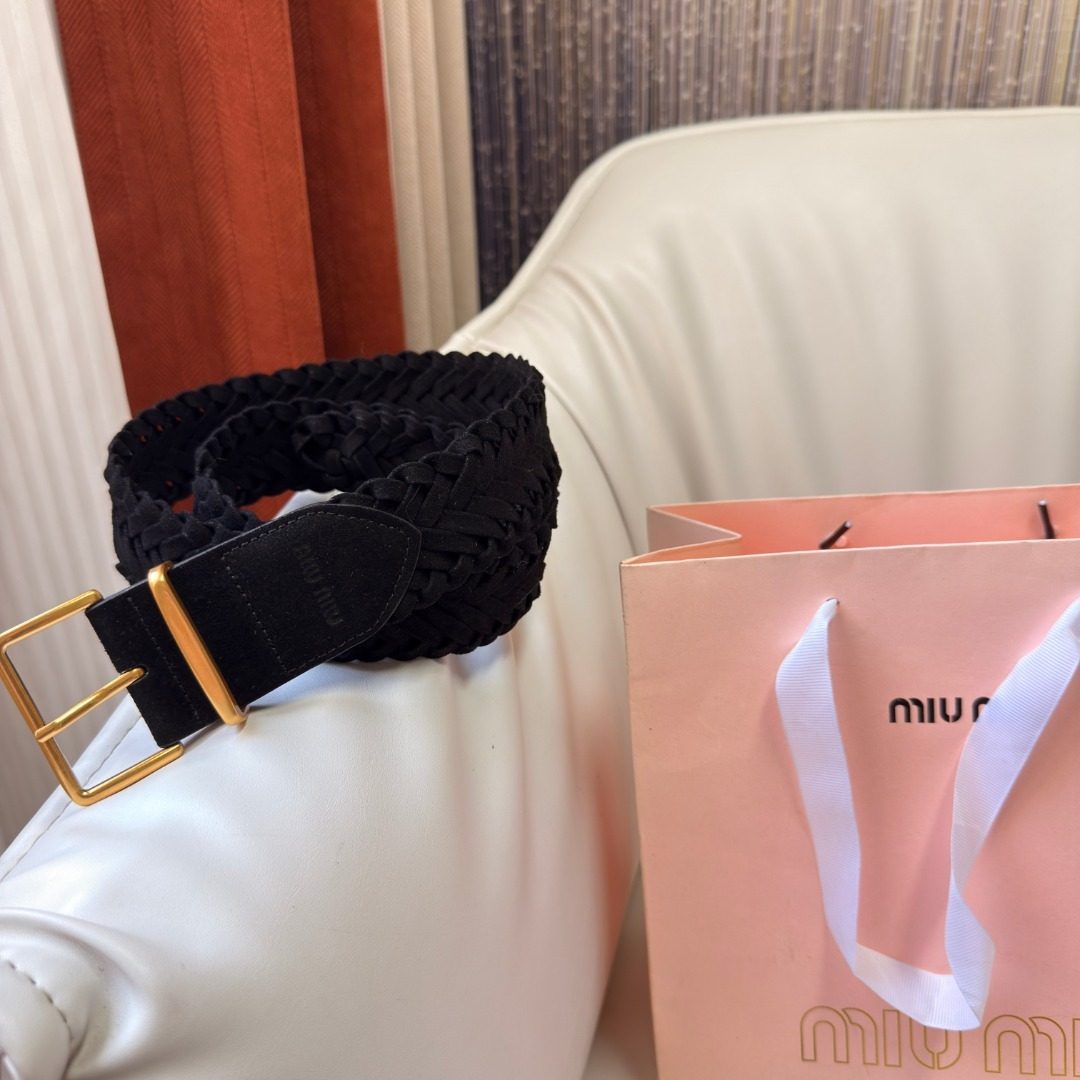 Miu Miu Leather Belt