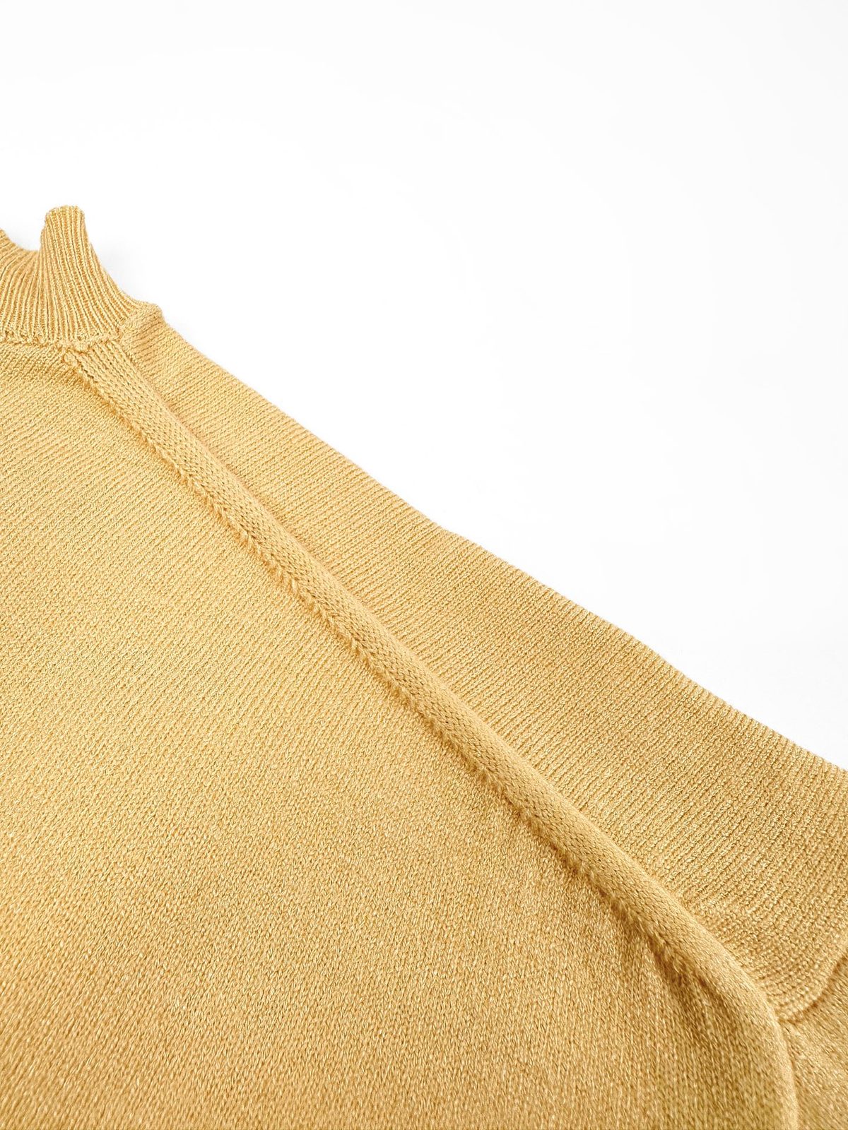 Prada Logo Embroidered Short Sleeve Sweater