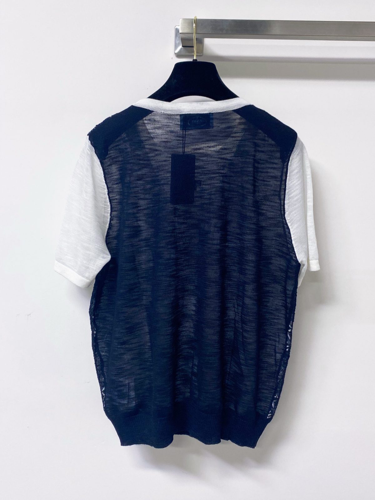 Prada Milano Jacquard Knit Vest