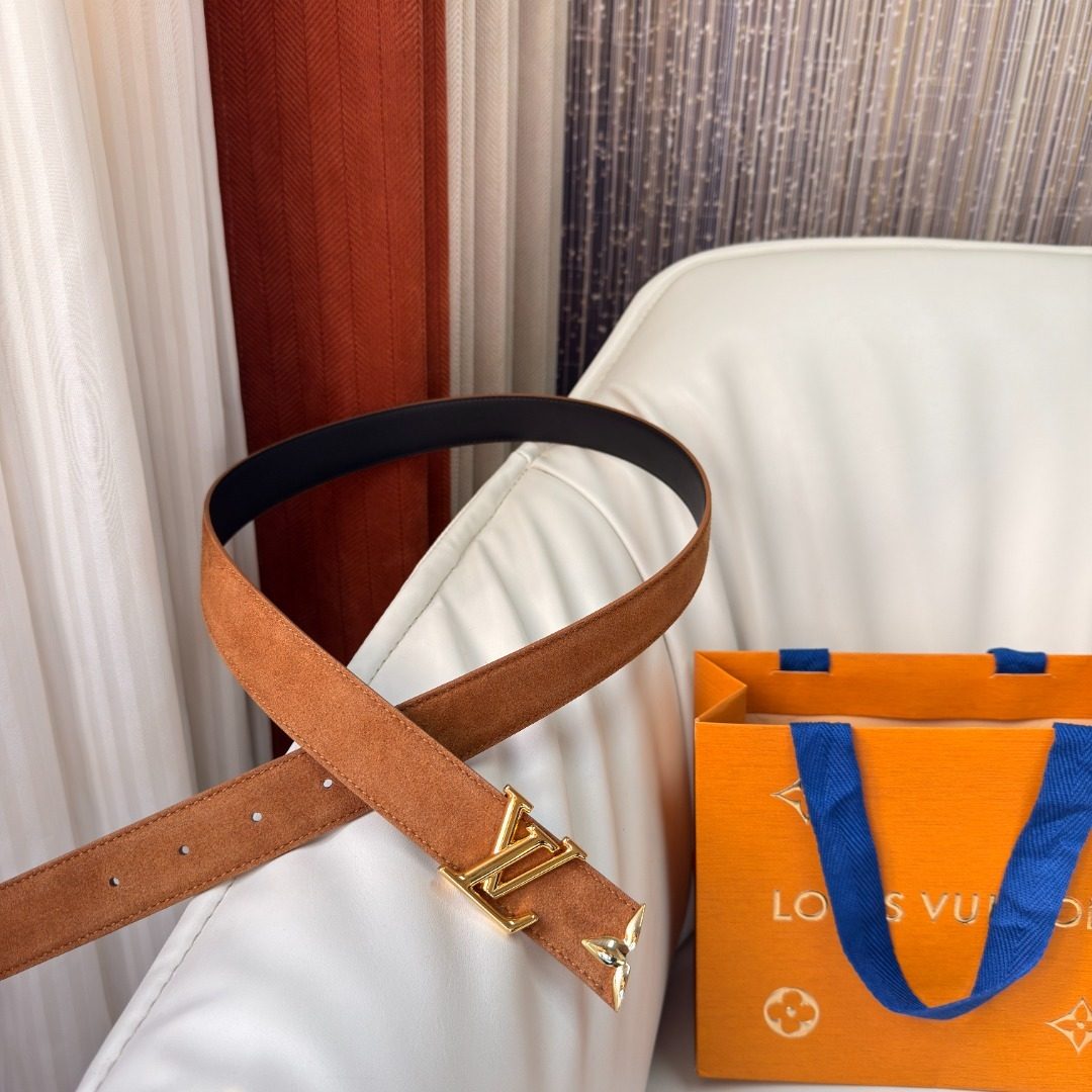 Louis Vuitton Monogram Leather Belt