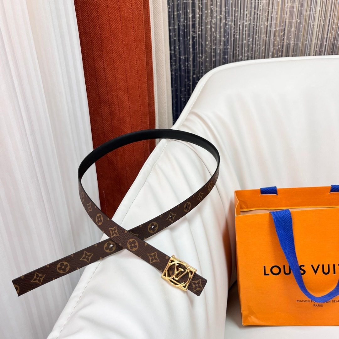 Louis Vuitton Monogram Canvas Belt