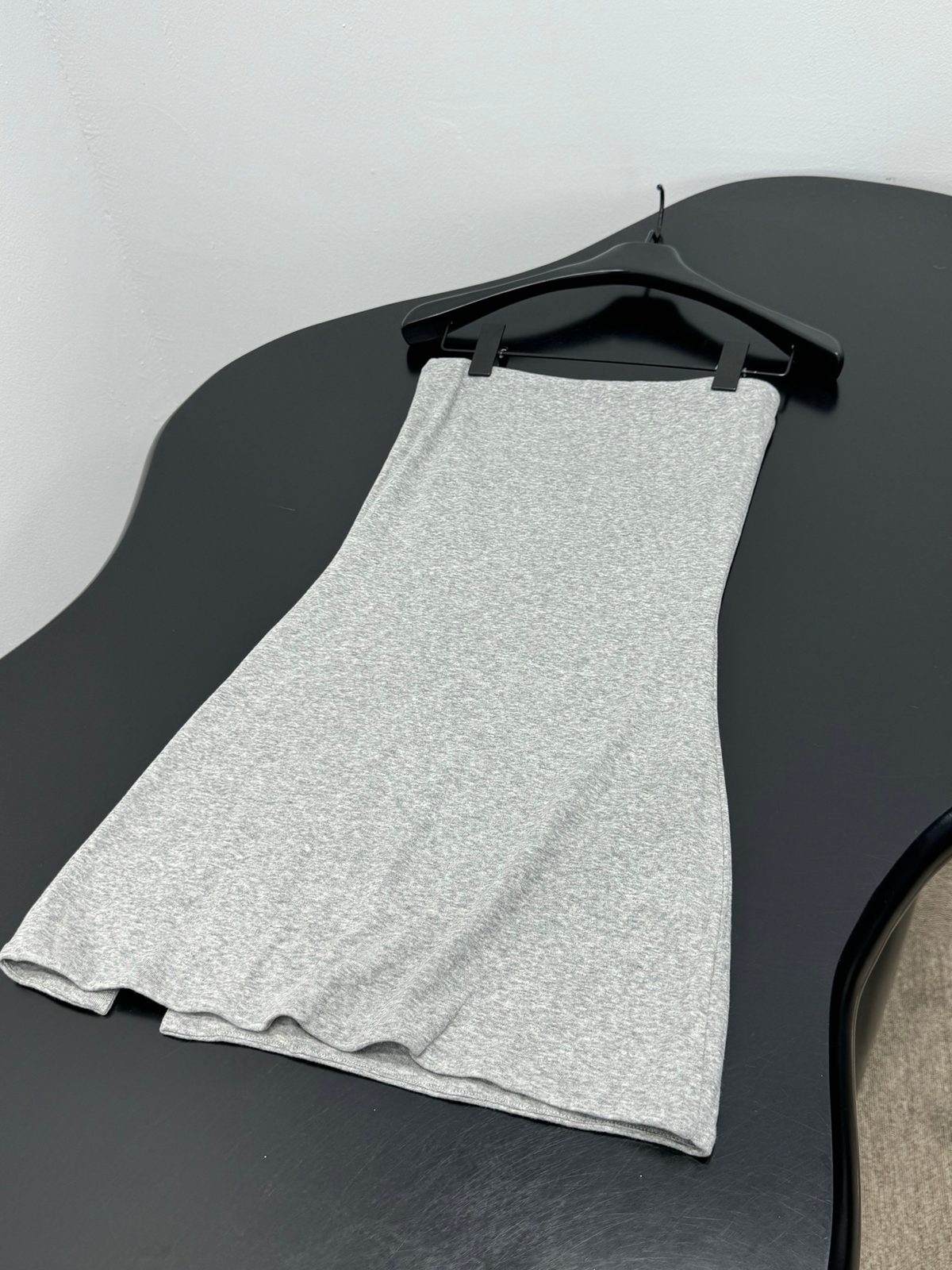 Grey Heathered Knit Tank Top