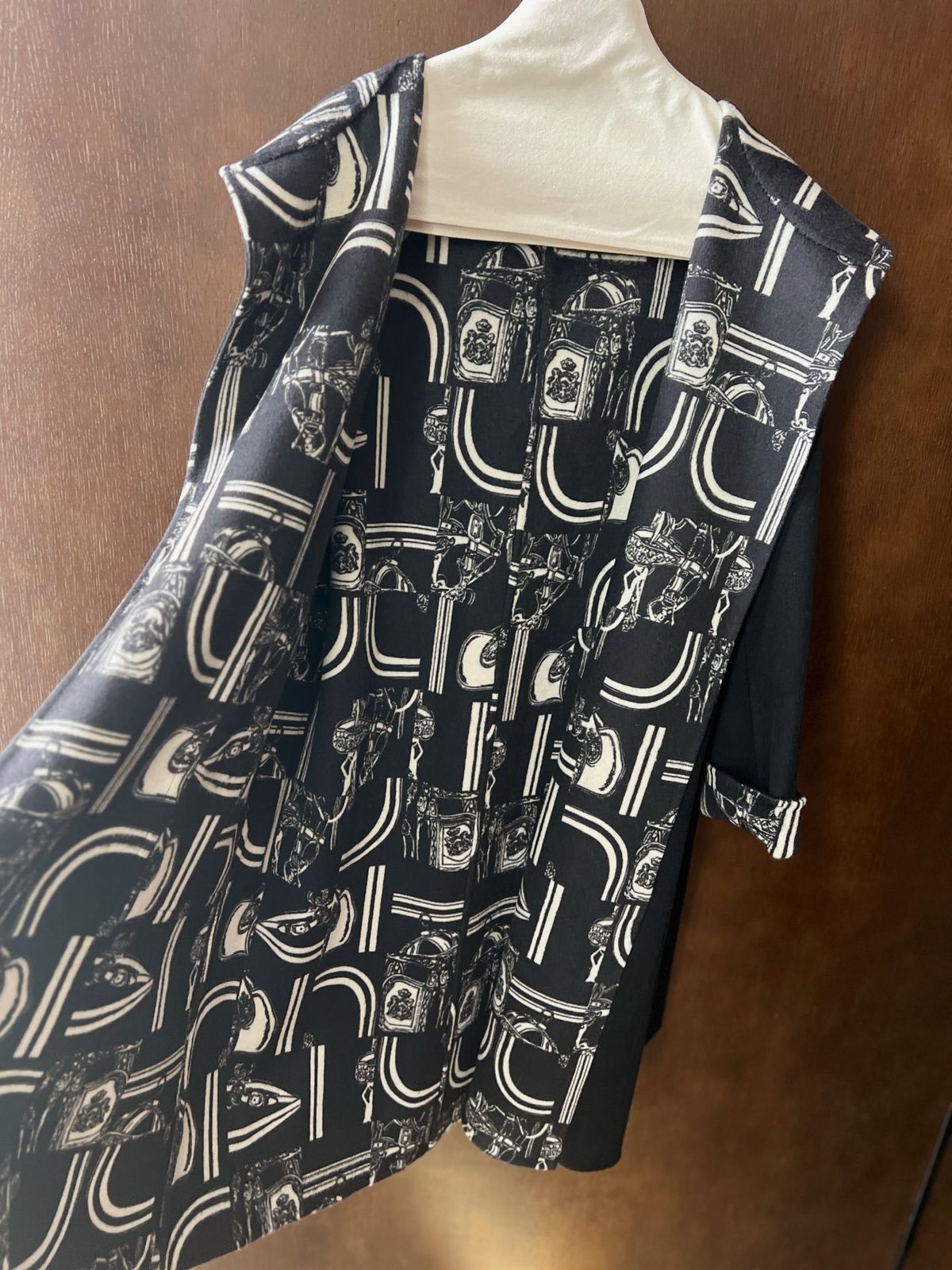 Luxury Baroque Print Sleeveless Dress