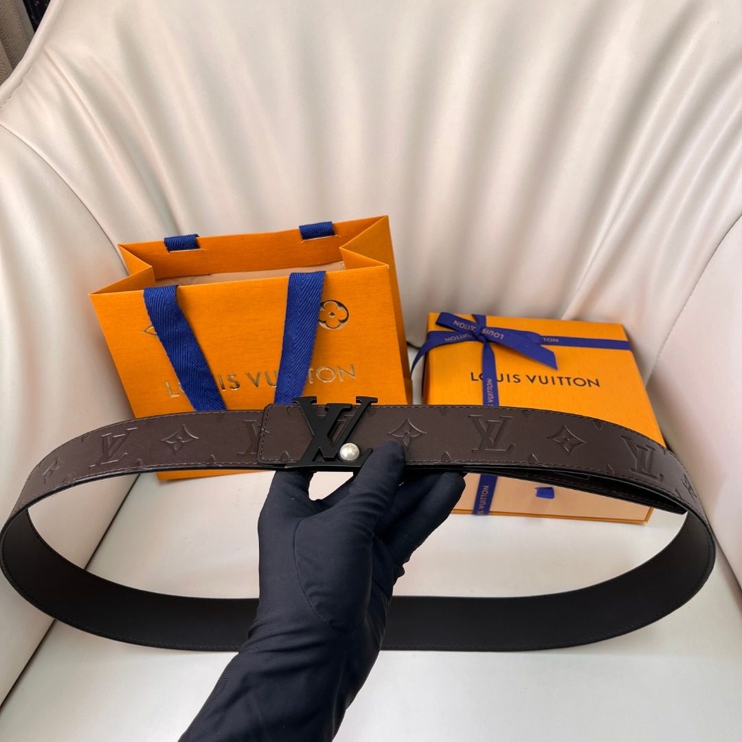 Louis Vuitton Monogram Leather Belt