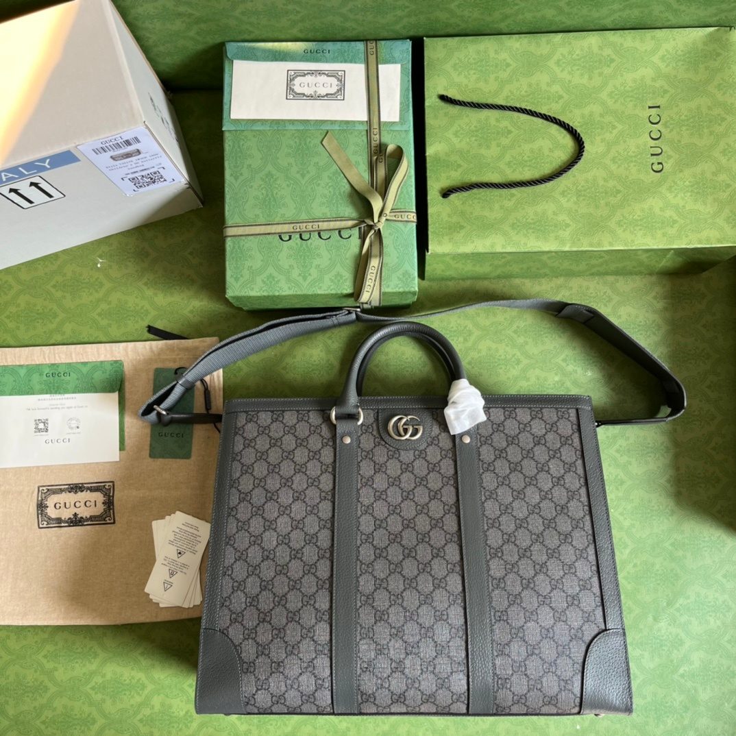 Gucci GG Supreme Canvas Tote Bag