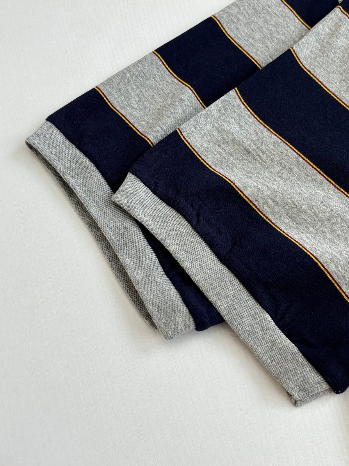 Miu Miu Striped Wool Crew Neck Sweater