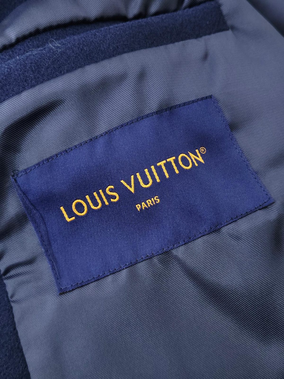 Louis Vuitton Wool Leather Varsity Jacket