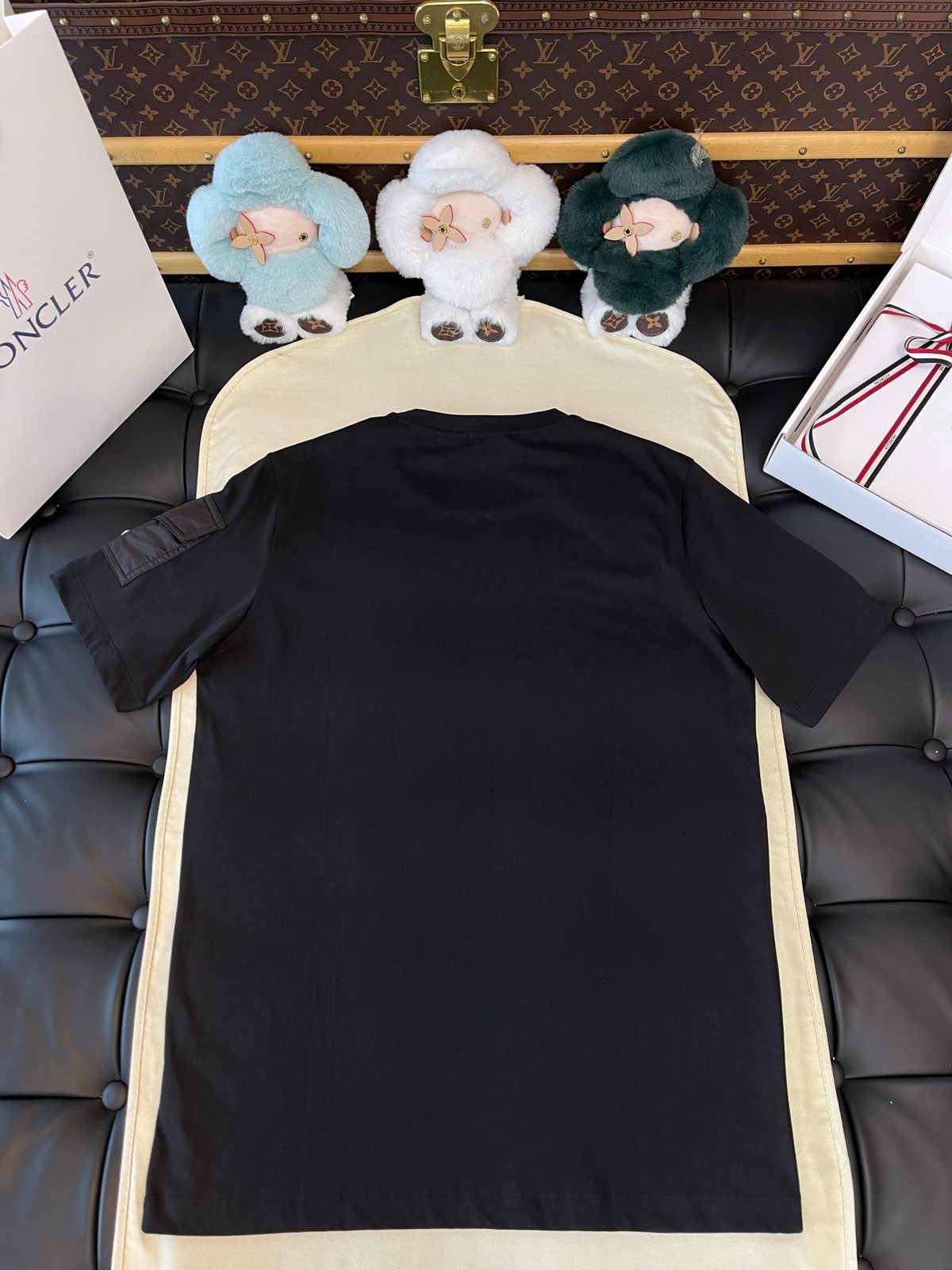 Moncler Crewneck T-Shirt Black
