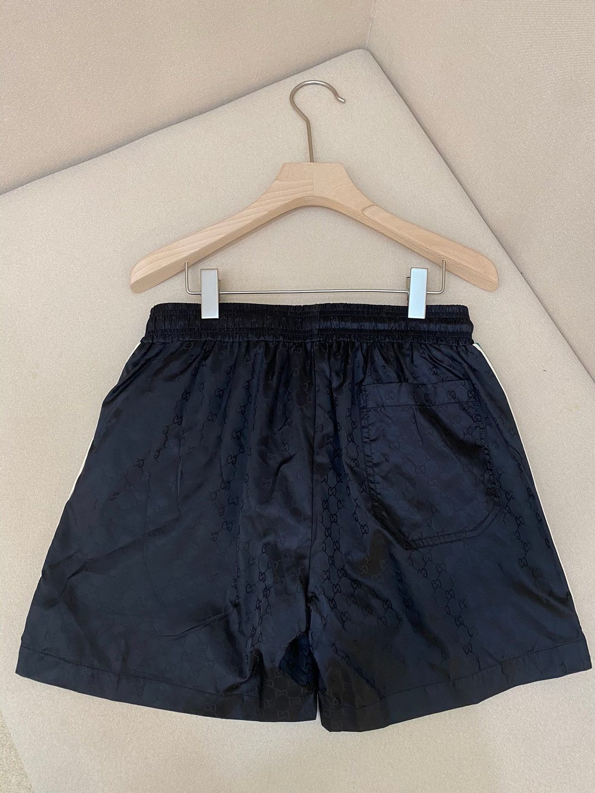 Gucci GG Monogram Web Stripe Shorts