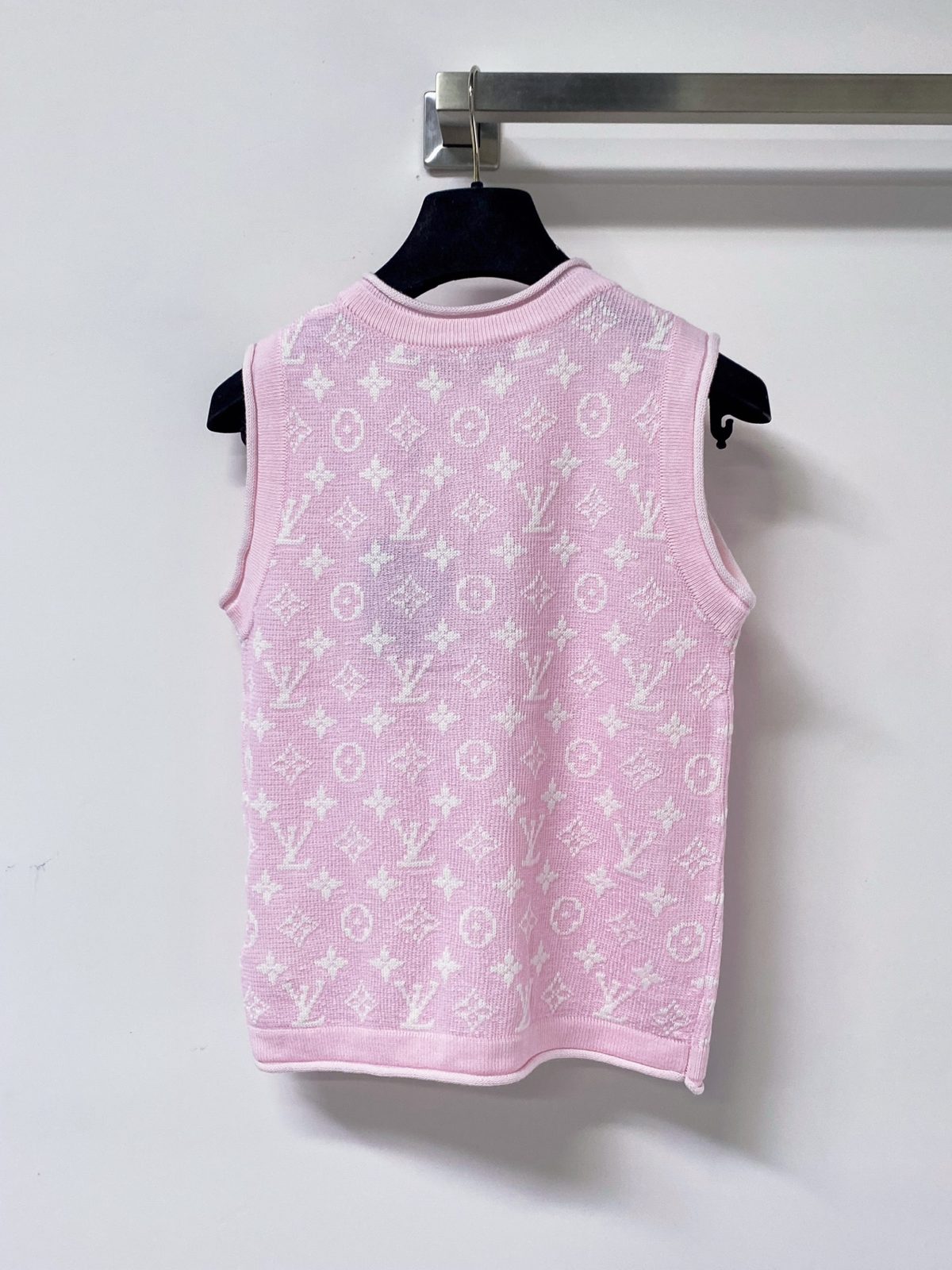 Louis Vuitton Monogram Knit Vest Pink