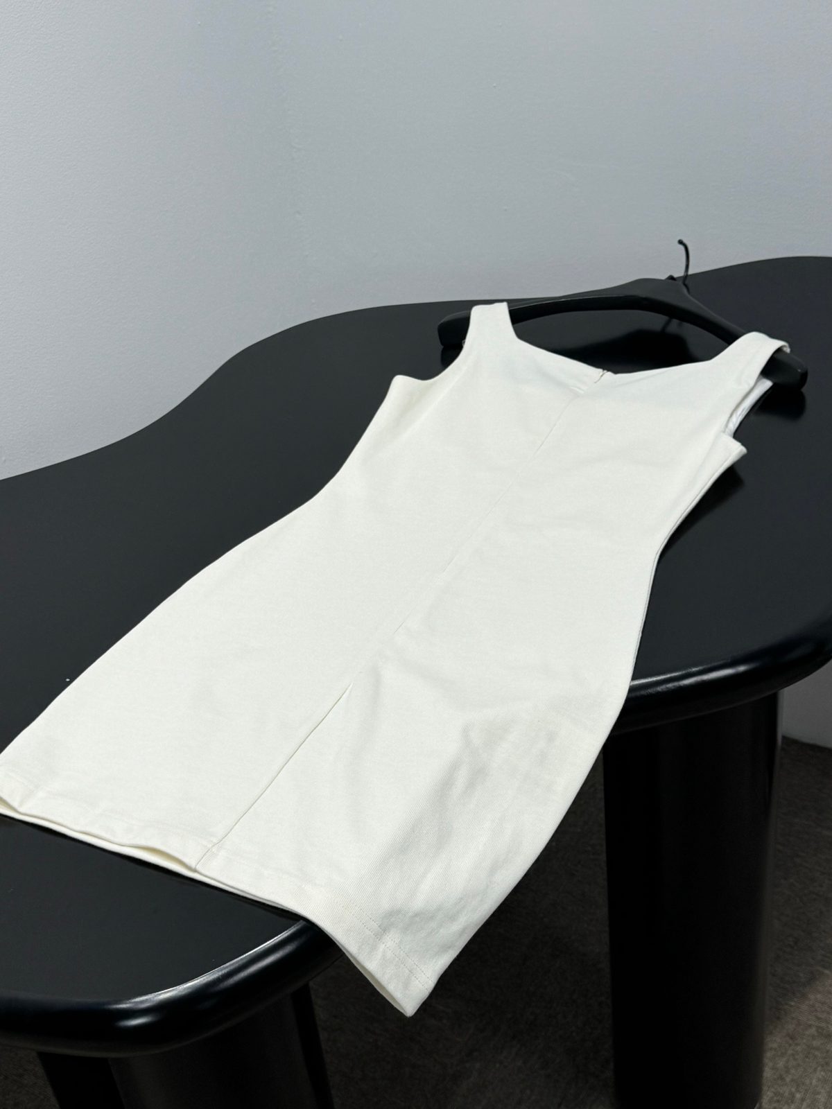 Ami Paris Logo Tank Top White
