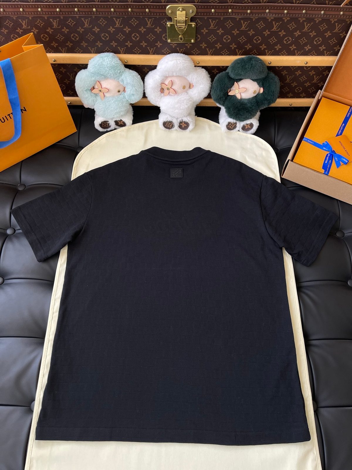 Louis Vuitton Black Crewneck T-Shirt