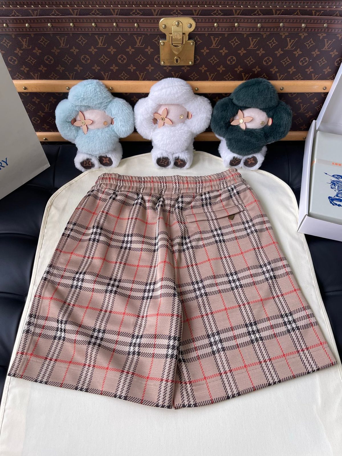 Burberry Vintage Check Pleated Skirt