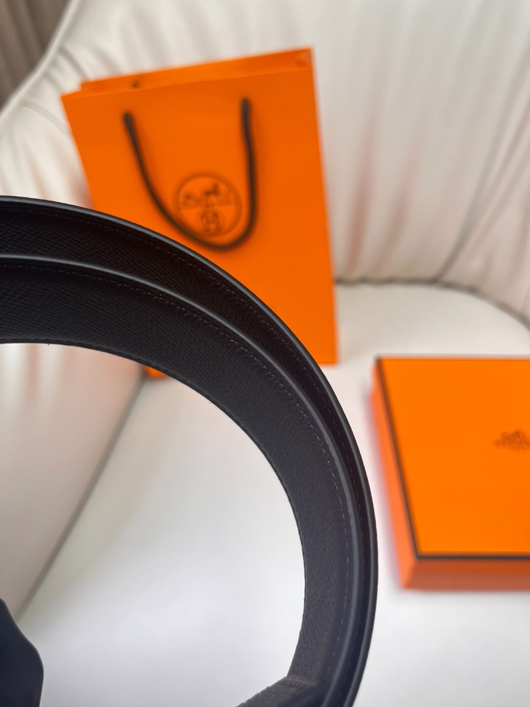 Hermès Reversible Leather Belt