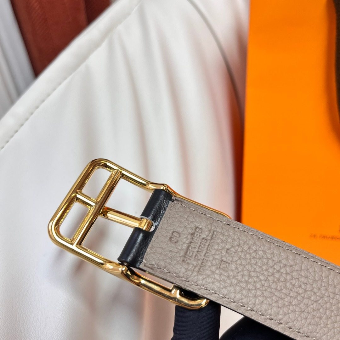 Hermès Reversible Leather Belt