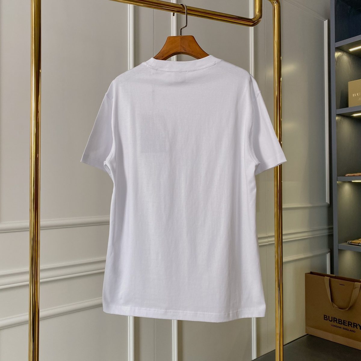 Burberry TB Logo Crewneck T-Shirt